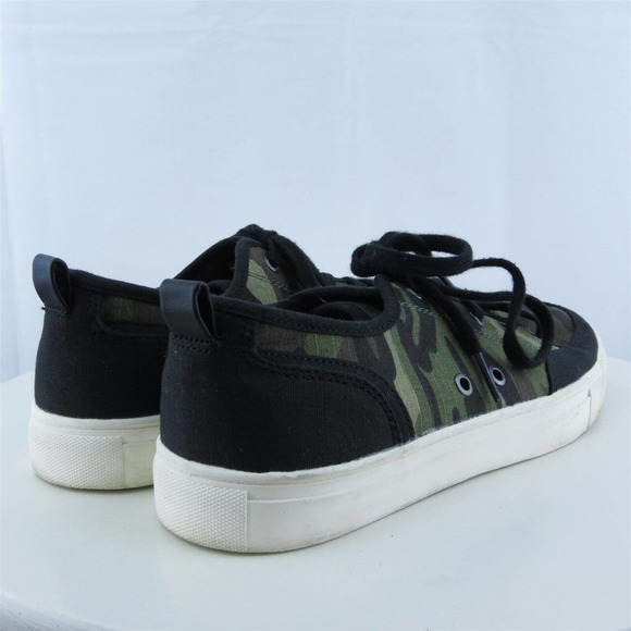 West Harris Boys Sneaker Shoe Athletic Multicolor Fabric Lace Up Size Y 5 Medium - Picture 6 of 10